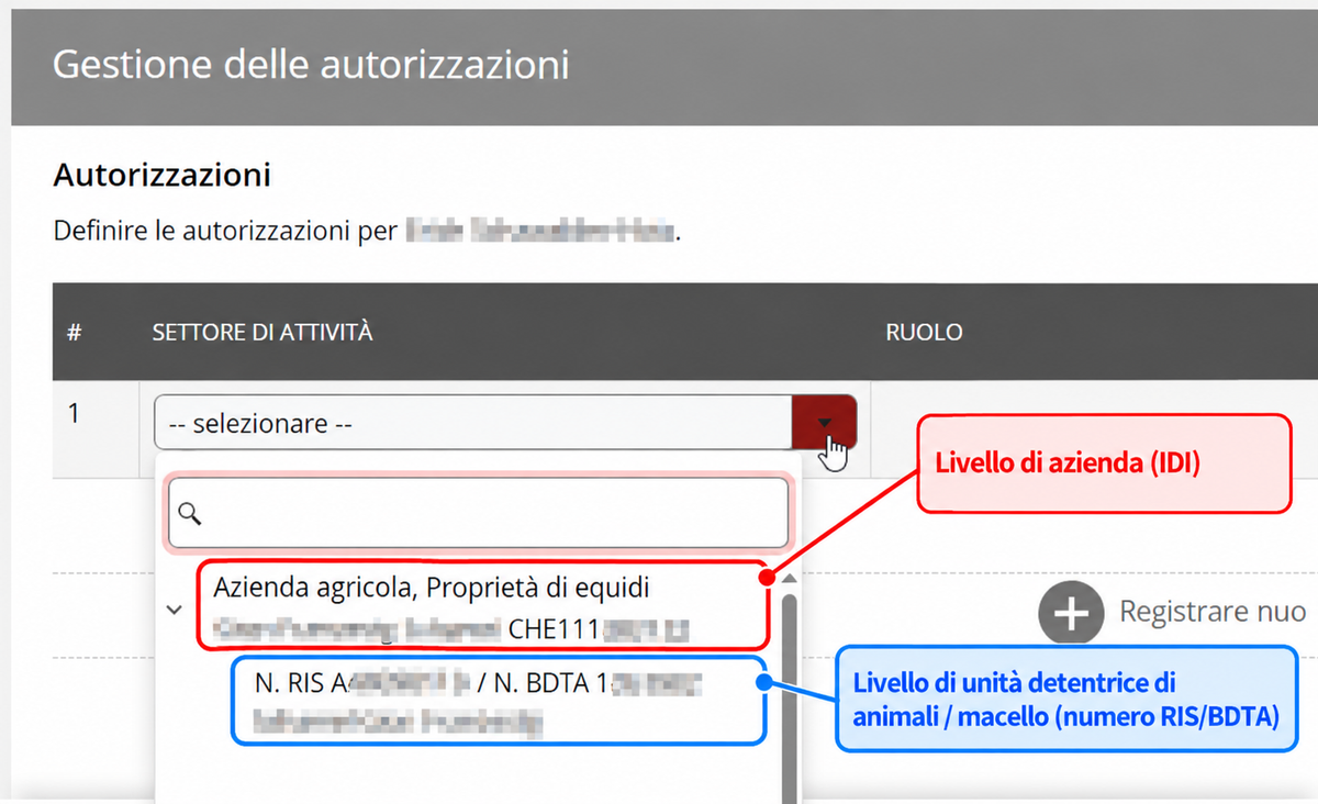 Berechtigungsverwaltung mit Text IT